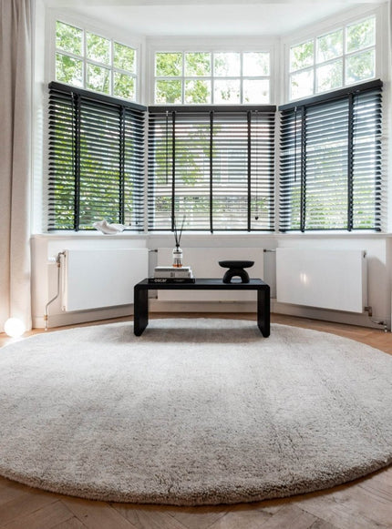 Rond Berber Vloerkleed Beige Nador - Vloerkledenloods