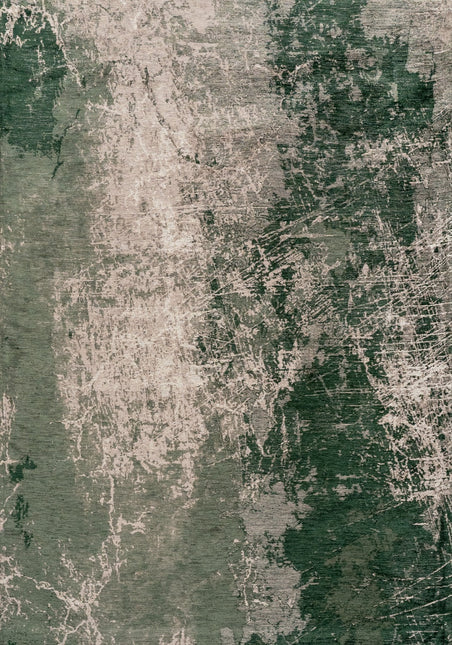 Vloerkleed Cracks Dark Pine 8723 - Louis De Poortere