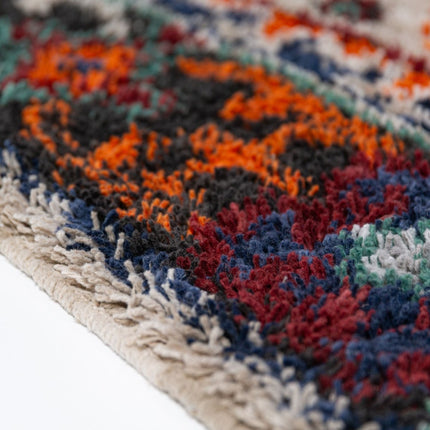 Berber Vloerkleden - Flair Rugs vloerkleed Jakob Shaggy Marineblauw - Vloerkledenloods