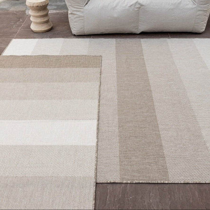 Buiten vloerkleed Boa - Bruin/Grijs - dubbelzijdig - EVA Interior - Vloerkledenloods
