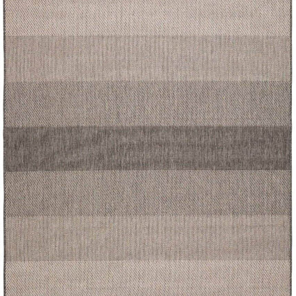 Buiten vloerkleed Boa - Zwart/Wit - dubbelzijdig - EVA Interior - Vloerkledenloods