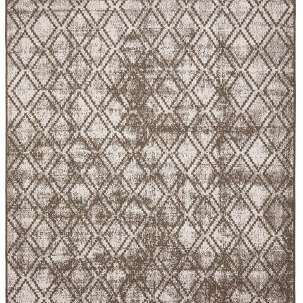 Buiten vloerkleed Frost - Bruin/Wit - dubbelzijdig - EVA Interior - Vloerkledenloods
