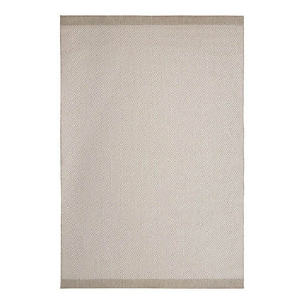 Buitenkleed Border - Naturel/Wit - dubbelzijdig - EVA Interior - Vloerkledenloods