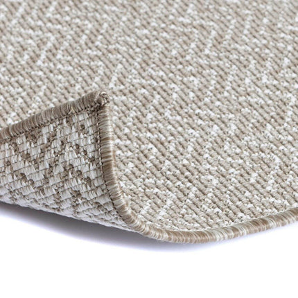 Buitenkleed Dahl bruin/grijs dubbelzijdig - Vloerkledenloods