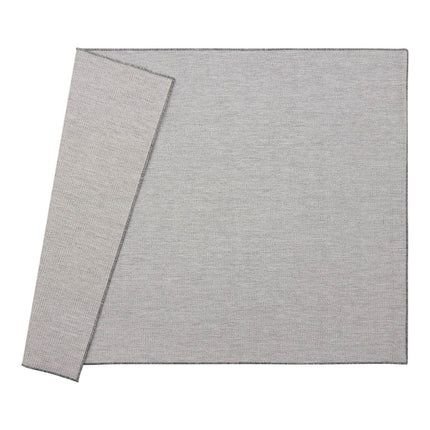 Buitenkleed Mono - Grijs/Wit - Dubbelzijdig - EVA Interior - Vloerkledenloods