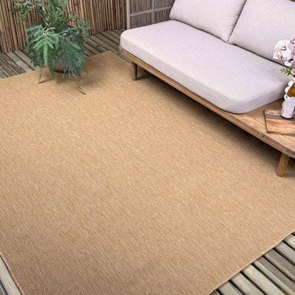 Buitenkleed Tone geel/okergeel - Interieur05 - Vloerkledenloods