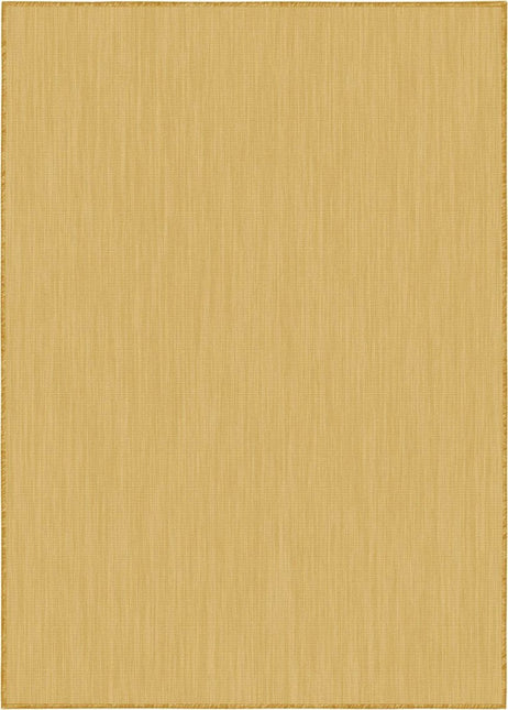 Buitenkleed Tone geel/okergeel - Interieur05 - Vloerkledenloods