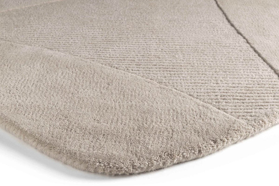 Ensuite By Brinker Vloerkleed Fusion Stone beige 220 - Vloerkledenloods