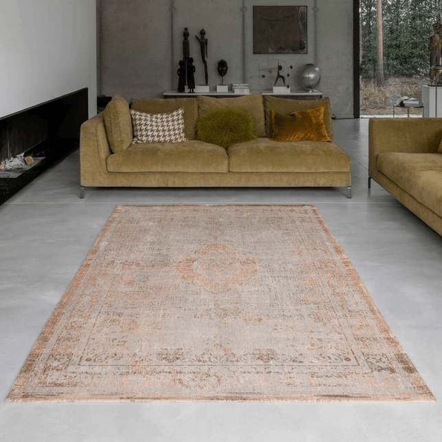 Fading World Medallion Collection Salmon 9067 - Louis de Poortere - Vloerkledenloods
