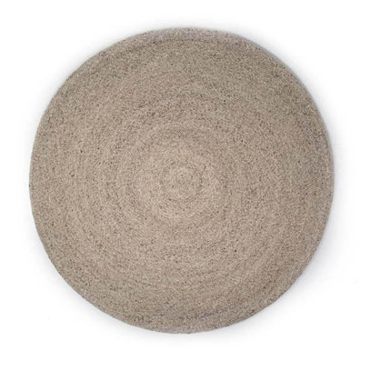 Feelgood by Brinker rond wollen vloerkleed Bellano grijs 814 - Vloerkledenloods