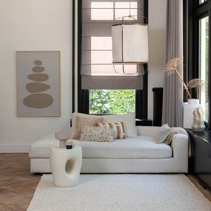 Feelgood by Brinker wollen vloerkleed Bonita light beige 141 - Vloerkledenloods