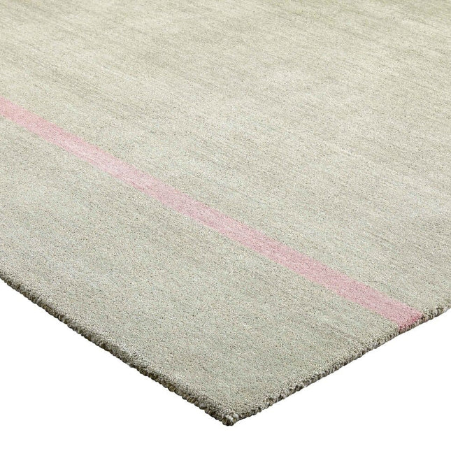 Feelgood by Brinker wollen vloerkleed Fiore green - Vloerkledenloods