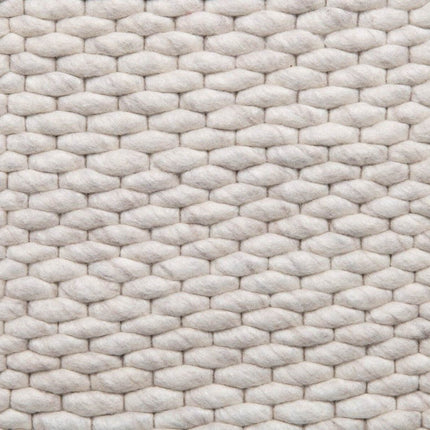 Feelgood by Brinker wollen vloerkleed Genua cloud white 815 - Vloerkledenloods