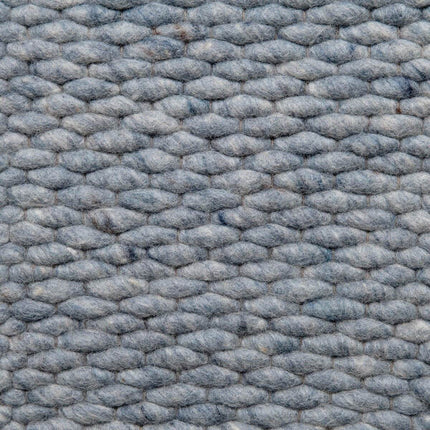 Feelgood by Brinker wollen vloerkleed Genua sky blue 227 - Vloerkledenloods