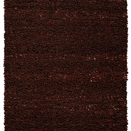 Feelgood by Brinker wollen vloerkleed Modena bruin/antraciet 522 - Vloerkledenloods