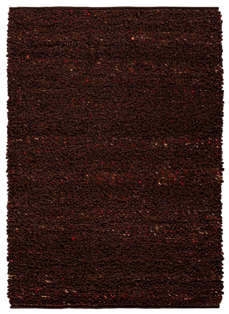 Feelgood by Brinker wollen vloerkleed Modena bruin/antraciet 522 - Vloerkledenloods