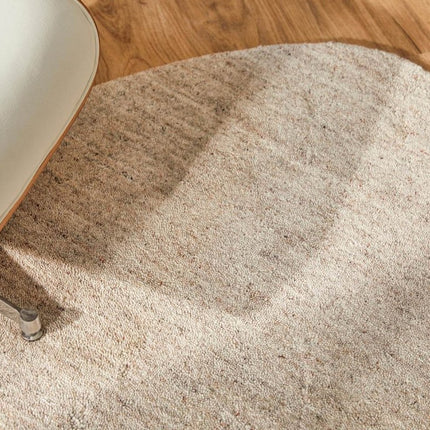 Feelgood by Brinker wollen vloerkleed New Berbero beige 101 - Vloerkledenloods