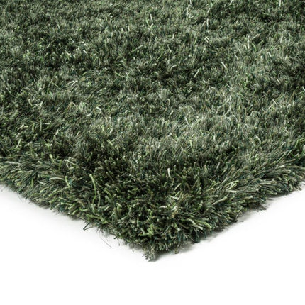 Feelgood by Brinker wollen vloerkleed New Paulo donkergroen 442 - Vloerkledenloods