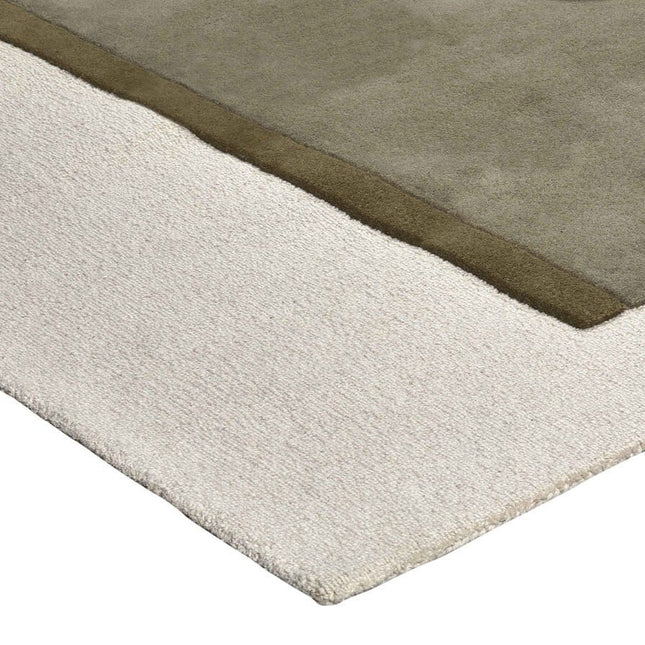 Feelgood by Brinker wollen vloerkleed Umare olive 770 - Vloerkledenloods