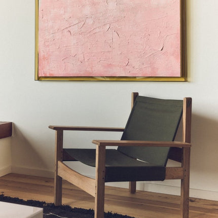 HKliving gestreept wollen Kelim 150x240cm - Vloerkledenloods