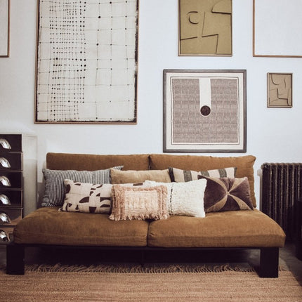 HKliving hennep vloerkleed Outlander 250x350cm - Vloerkledenloods