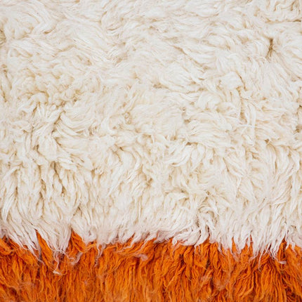 HKliving hoogpolig vierkant vloerkleed retro summers 250x250cm - Vloerkledenloods