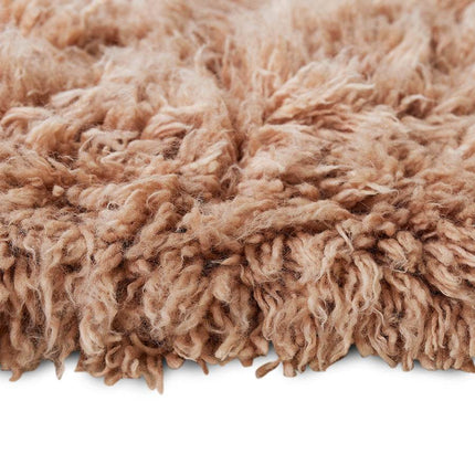 HKliving hoogpolig vloerkleed soft pink 200x300cm - Vloerkledenloods
