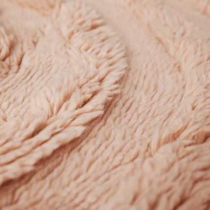 HKliving rond wollen vloerkleed softpink 150cm - Vloerkledenloods