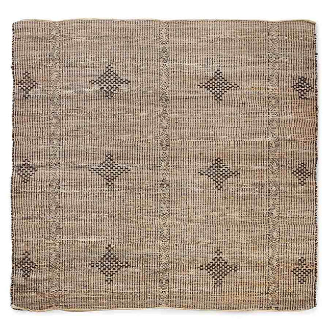 HKliving rustic jute vloerkleed 200x200cm - Vloerkledenloods