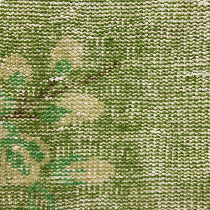 HKliving wol geknoopt vloerkleed groen 200x300cm - Vloerkledenloods
