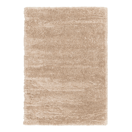 Hoogpolig vloerkleed Fender beige - Vloerkledenloods