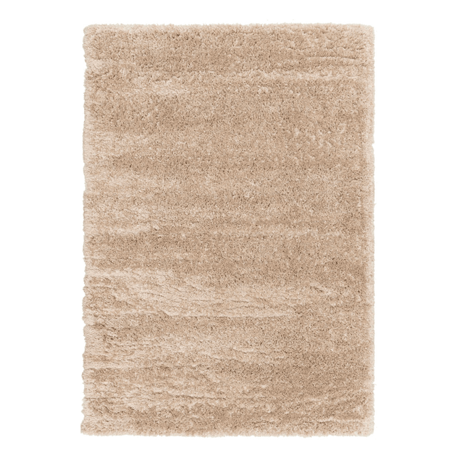 Hoogpolig vloerkleed Fender beige - Vloerkledenloods