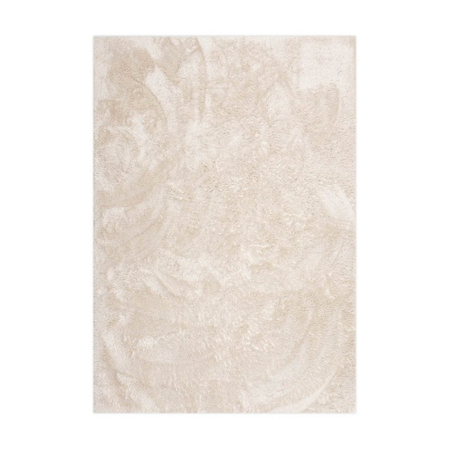 Hoogpolig vloerkleed Odelia beige/wit - Interieur05 - Vloerkledenloods