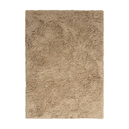 Hoogpolig Vloerkleed Pilo Beige Polyester Interieur05 - Vloerkledenloods