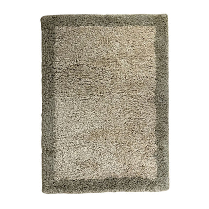 Hoogpolig vloerkleed Pilo groen/beige polyester Interieur05 - Vloerkledenloods