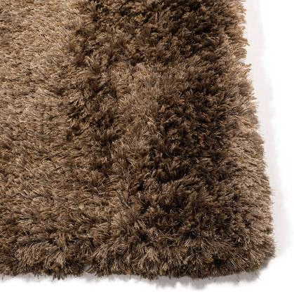 Hoogpolig vloerkleed Splendid taupe 15 - Karpi - Vloerkledenloods