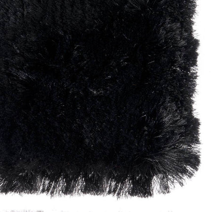 Hoogpolig vloerkleed Vogue black De Munk Carpets - Vloerkledenloods
