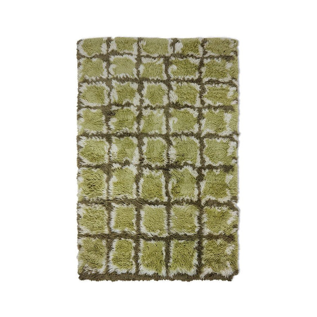 Hoogpolige vloerkleden - HKliving fluffy vloerkleed Tortoise 180x250cm - Vloerkledenloods