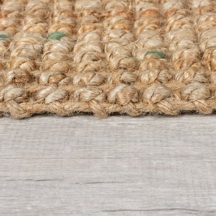 Jute vloerkleden - Flair Rugs vloerkleed Jute Boucle Multi - Vloerkledenloods