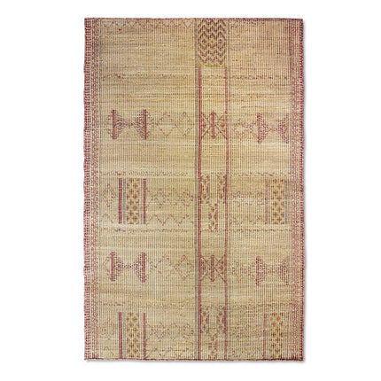 Jute vloerkleden - HKliving jute vloerkleed Mediterranean 200x300cm - Vloerkledenloods