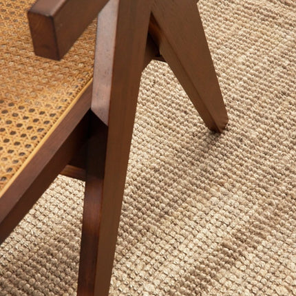 Jute vloerkleden - Rond jute vloerkleed Mumbai Licht Naturel/Creme Interieur05 - Vloerkledenloods