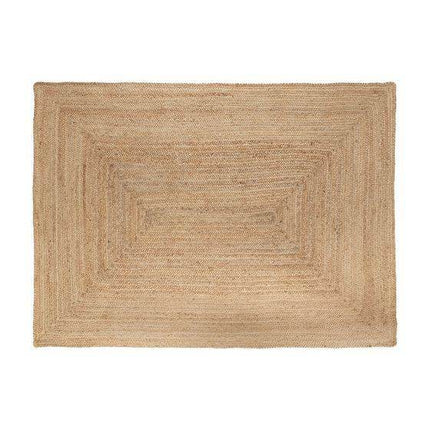 Jute Vloerkleed Rechthoek Naturel - Vloerkledenloods