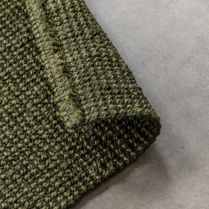 Juten vloerkleden - Hanse Home bouclé juten vloerkleed Jaipur Junglegroen - Vloerkledenloods