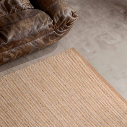 Juten vloerkleden - Villeroy & Boch 1829 jute vloerkleed Birka Naturel Goud - Vloerkledenloods