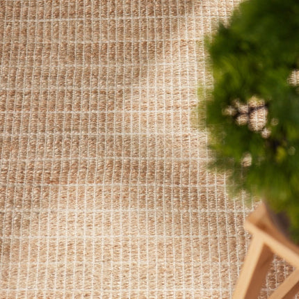 Juten vloerkleden - Villeroy & Boch 1829 jute vloerkleed Birka Naturel Goud - Vloerkledenloods