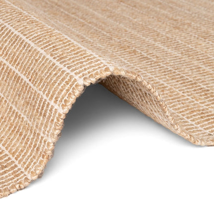 Juten vloerkleden - Villeroy & Boch 1829 jute vloerkleed Birka Naturel Goud - Vloerkledenloods