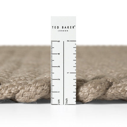 Lopers - Ted Baker Southwark binnen- en buitenloper Rope Beige Grijs - Vloerkledenloods