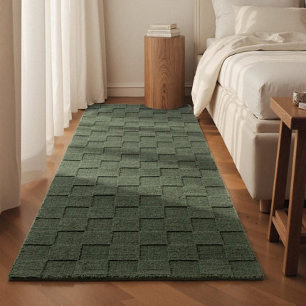 Lopers - Villeroy & Boch 1766 wollen loper Scala Groen - Vloerkledenloods