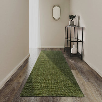 Lopers - Villeroy & Boch 1791 jute loper Rosalie Junglegroen - Vloerkledenloods