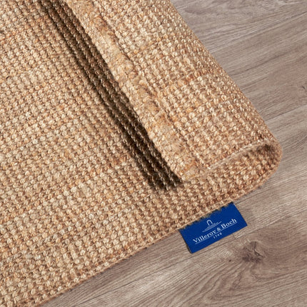 Lopers - Villeroy & Boch 1791 jute loper Rosalie Naturel Goud - Vloerkledenloods